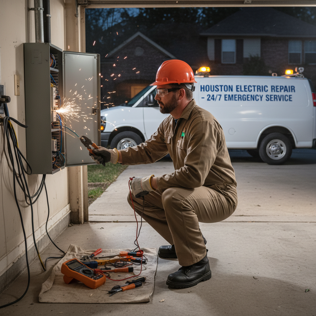 24/7 Electrical Emergency Repairs - Tell Projects Stafford TX