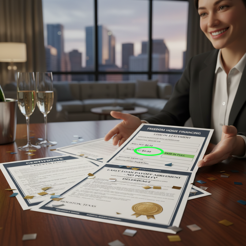 No-Penalty Early Payoff Options - Tell Projects Stafford TX