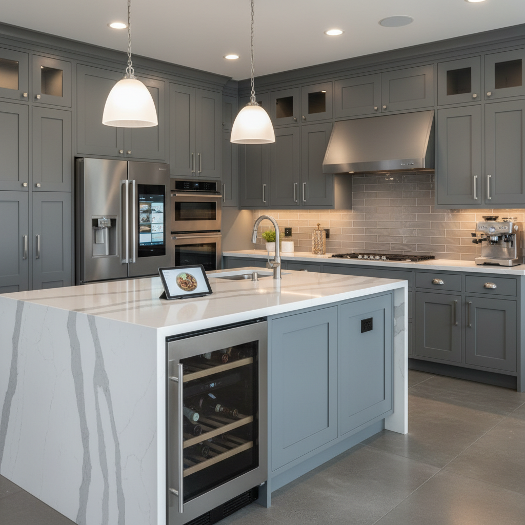 Luxury Kitchen Renovation Stafford TX - Tell Projects