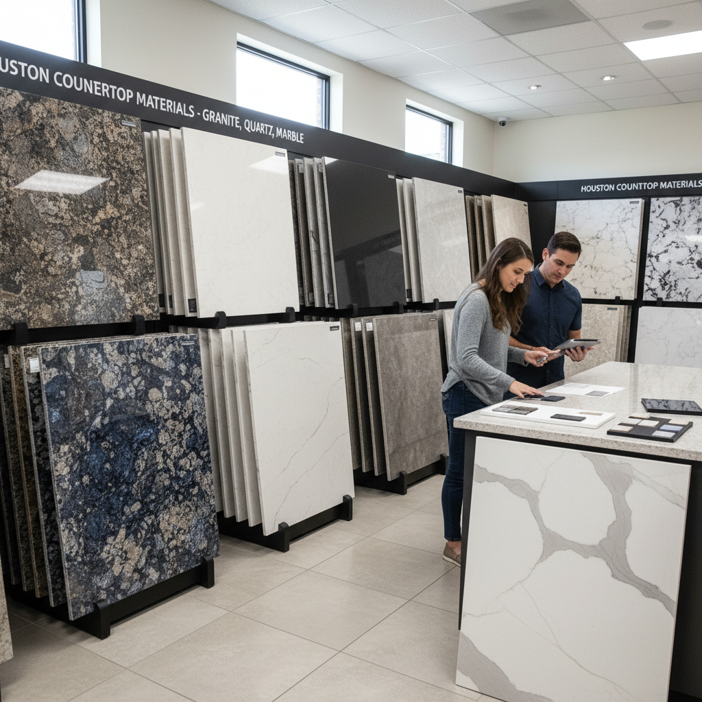 Countertop Material Selection - Tell Projects Stafford TX
